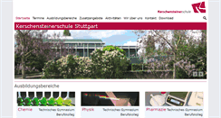 Desktop Screenshot of kerschensteinerschule.de